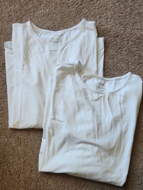 Pure Jill Long Sleeve Shirttail Tee